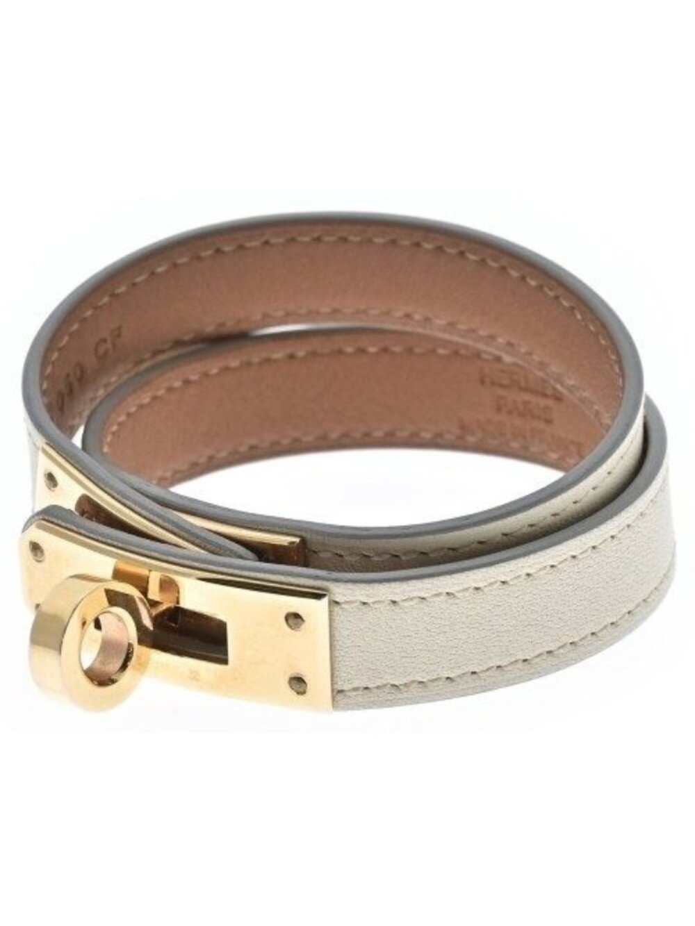 Hermes Bracelet Bangle Beige